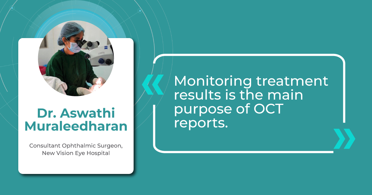 Dr.-Aswathi-Muraleedharan on OCT reports